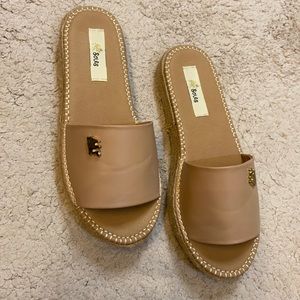 Soles Sandals, Boutique Brand, Never been worn